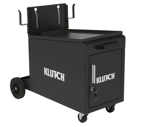 100 LB Capacity Goujxcy Welder Cart,Portable 2-Tier 4-Drawer Cabinet Welding Cart Heavy Duty Rolling Workshop Organizer Welding Cart 